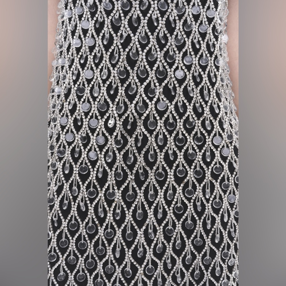 SIMKHAI Sallie Dress Size 4 $1,350.00 Embellished Beaded - Picture 5 of 16